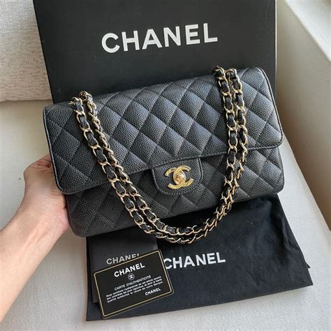 chanel seasonal navy bag gold hardware|Chanel silver metal hardware.